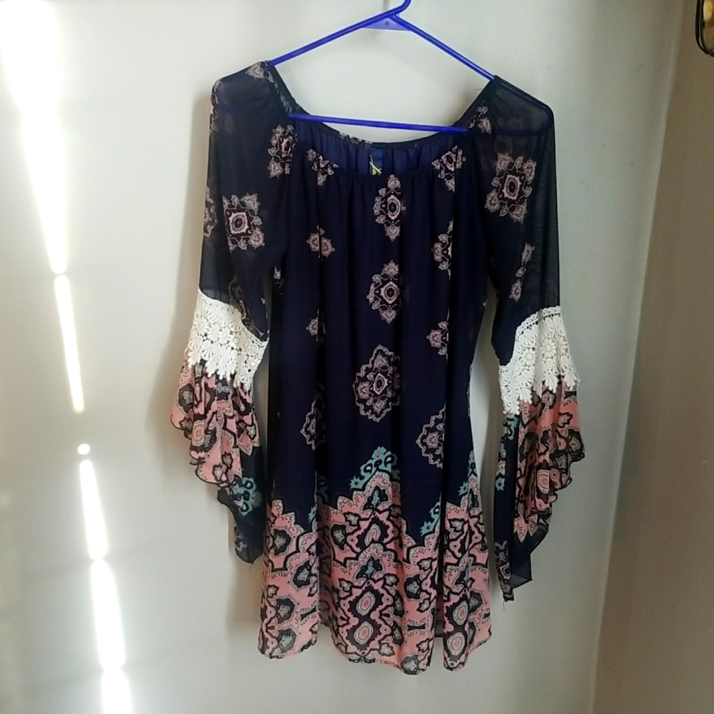 Off the shoulder dress